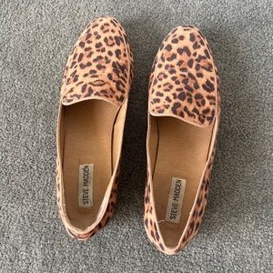 Cheetah loafers